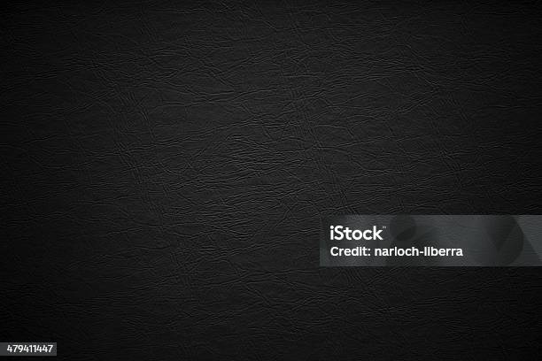 Black Leather Stock Photo - Download Image Now - Black Color, Leather, Textured