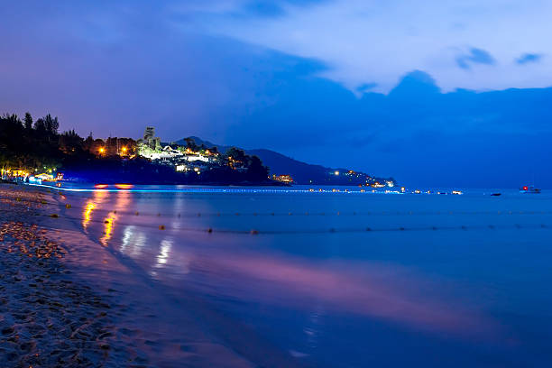 istock Pier lights on the way at sunset 479411959