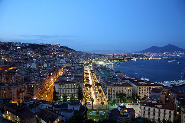 istock Night view of Naples 479413514