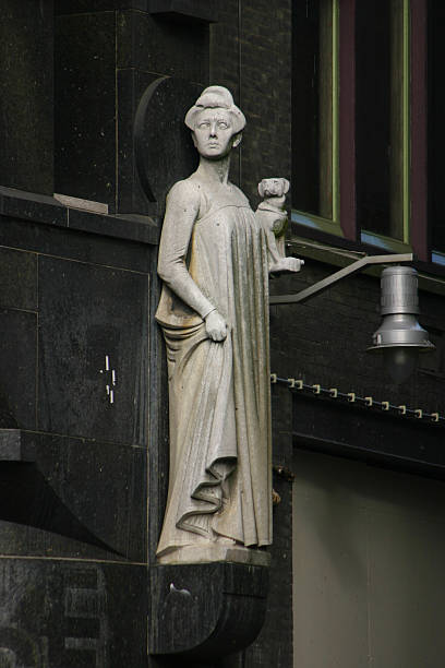 Religion hope: Madonna praying hands, Recoleta cemetery, Buenos Aires, South America