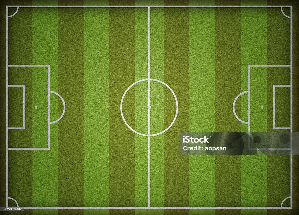 Campo de fútbol - Foto de stock de Acontecimiento libre de derechos