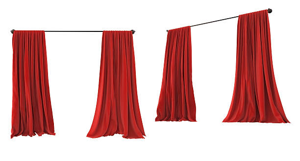 istock Theater cinema stage red curtains open 479423366