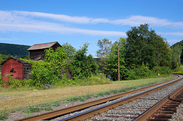 Pistas de tren - foto de stock