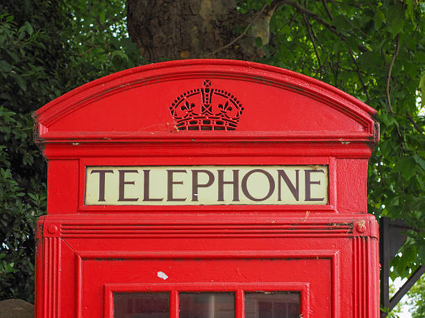 istock Red phone box in London 479426690