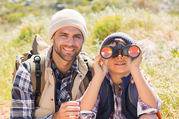 istock Father and son hiking in the mountains 479427748