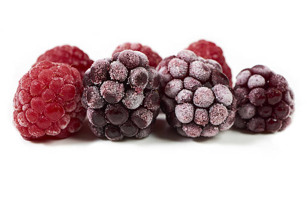 istock Macro shot of some frozen berries 479430904