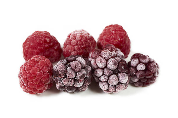 istock Macro shot of some frozen berries 479431100
