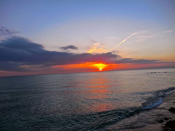 istock Tropical beach in Florida with majestic sunset.... 479431654
