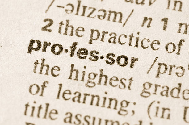 istock Dictionary definition of word profesor 479432816