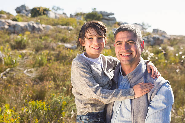 istock Father and son in the countryside 479438958