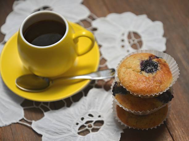 istock Blueberry Muffin and black coffee 479441638