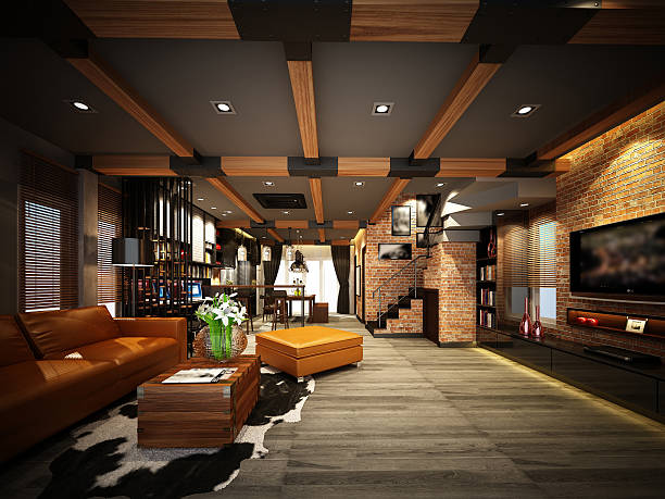 istock 3d render of interior  living room 479444134