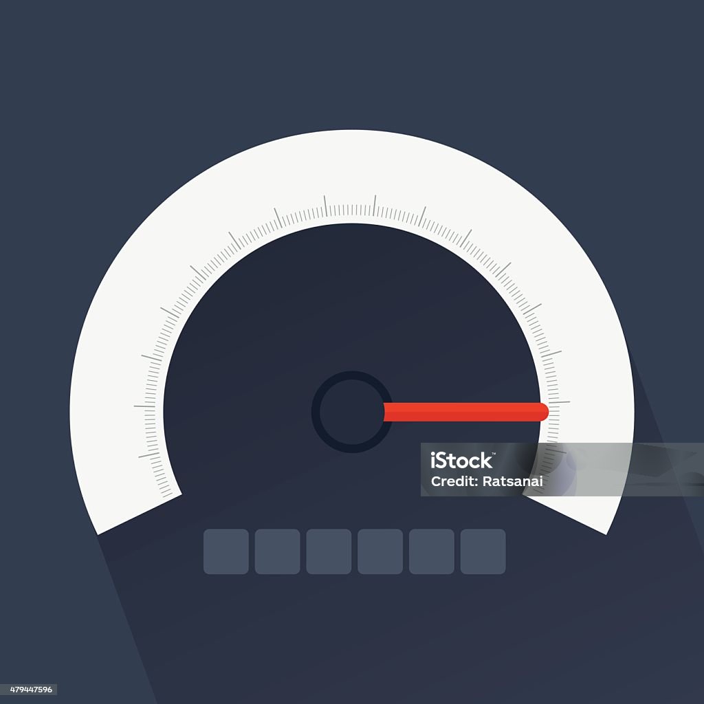 Speedometer Graphics Vector Speedometer Vector Stock Illustration - Download Image Now - 2015, Car ...