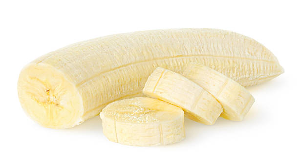 istock Peeled banana isolated on white 479447996