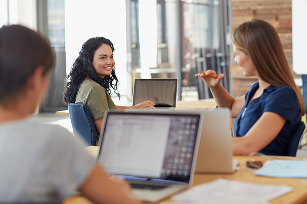 istock Her favorite coworker to share ideas with 479455714