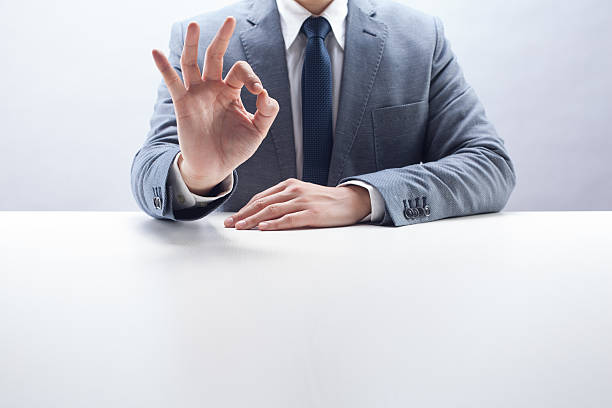 istock Businessman Okay Hand Gesture 479458441