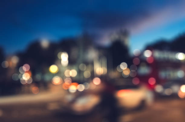 istock Blured Traffic Lights In London 479463850