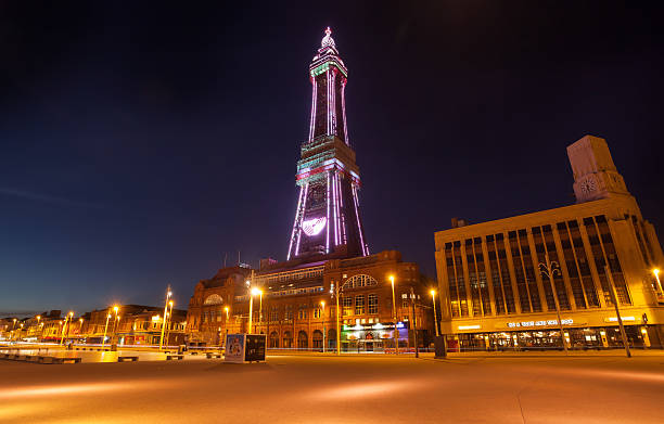 할튼 타워 - blackpool tower 뉴스 사진 이미지