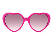 Pink heart shaped Sunglasses