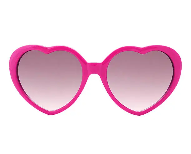 Photo of Pink heart shaped Sunglasses