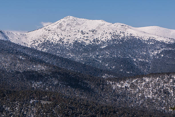istock Snowy mountains and 