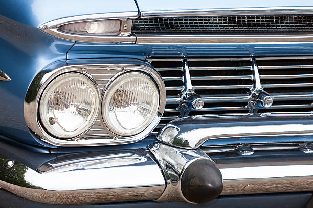 istock Vintage American Car Front Detail 479468561