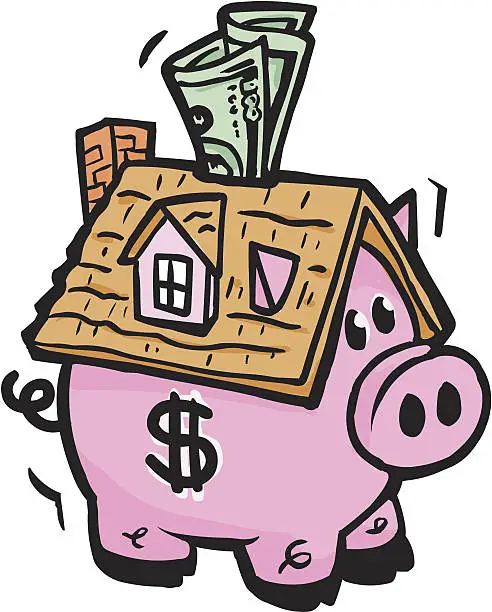 Vector illustration of Home Equity