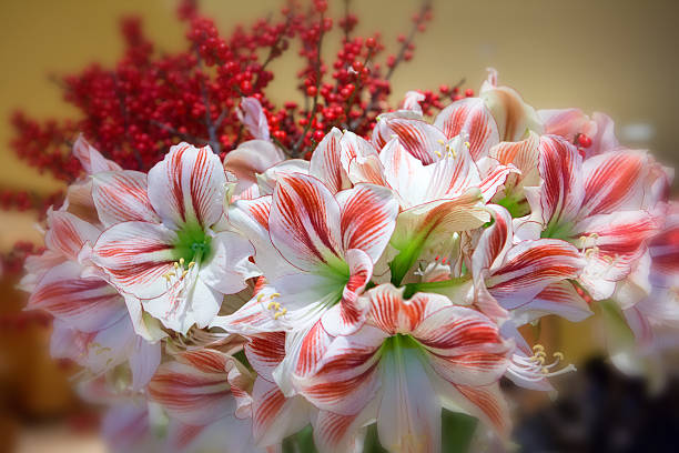 holiday floral arrangment