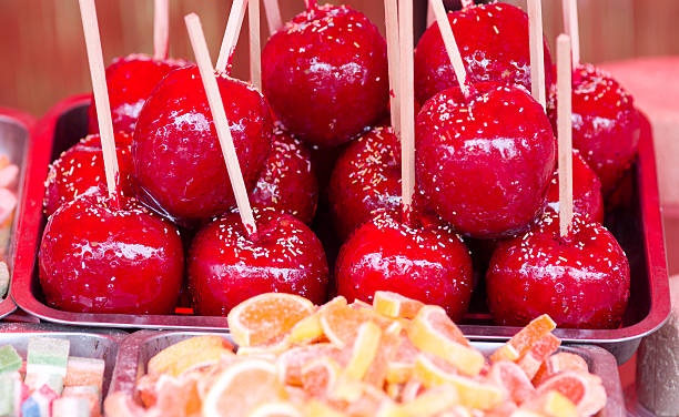 istock Glazed apples and candies 479478488