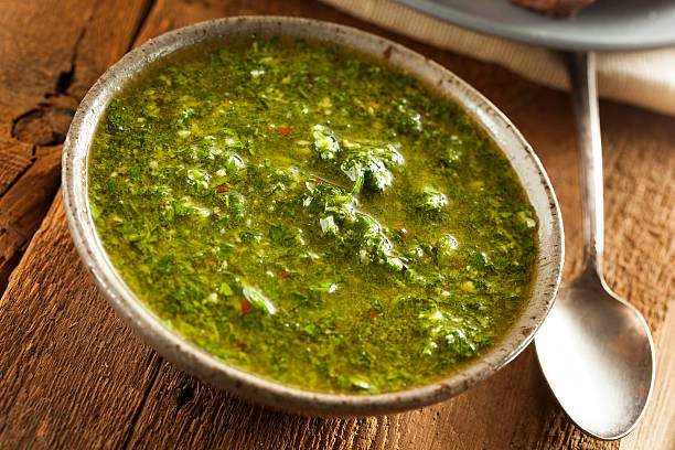 istock Homemade Green Chimichurri Sauce 479481193