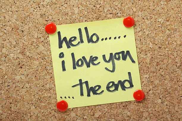 istock Hello, I Love You, The End 479481273