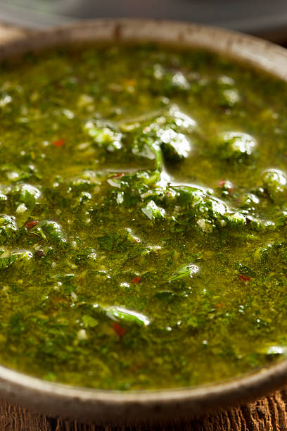 istock Homemade Green Chimichurri Sauce 479481561