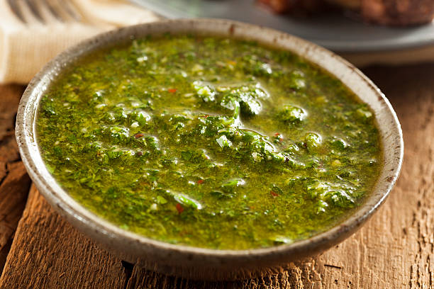 istock Homemade Green Chimichurri Sauce 479481619