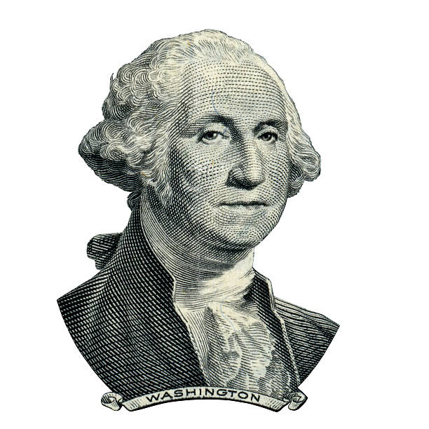 istock President Washington George portrait (Clipping path) 479483931