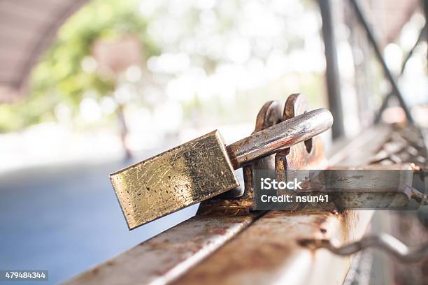 Cage Ball Lock Stock Photo - Download Image Now - 2015, Activity, Brown