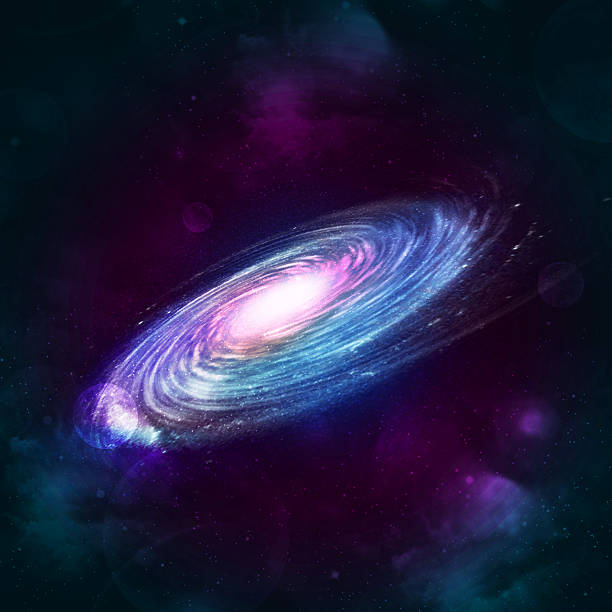 istock Illustration of a spiral galaxy 479485777