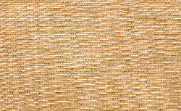 Yellow sepia canvas texture closeup with red grunge stripes for background