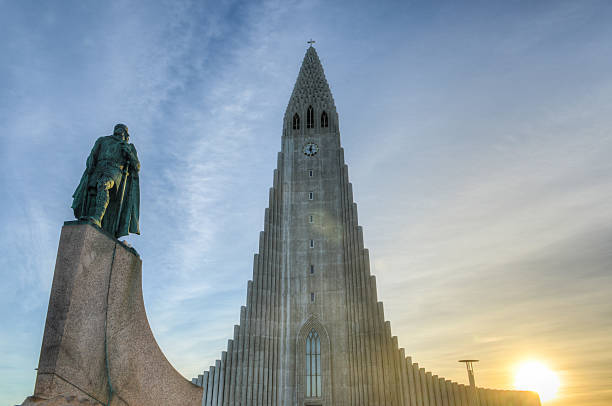istock Hallgrimskirkja Cathedral in Reykjavik , Iceland 479488061