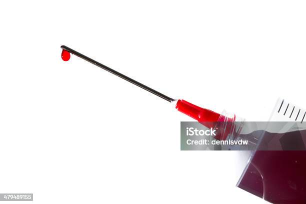 Needle Drip Stock Photo - Download Image Now - Bacterium, Blood, Blood Donation