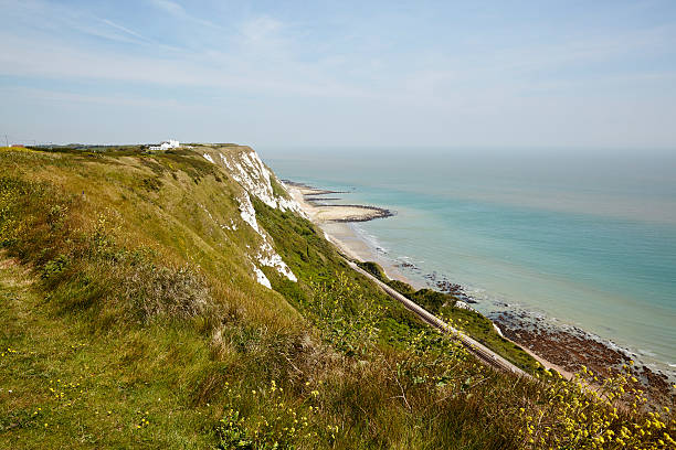 istock Chalk cliffs from the headland above Dover 479489368