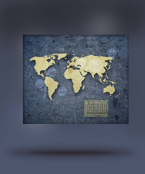 istock Futuristic map of the World 479490021