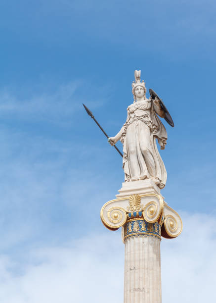 istock Athena statue in Athens, Greece 479490189