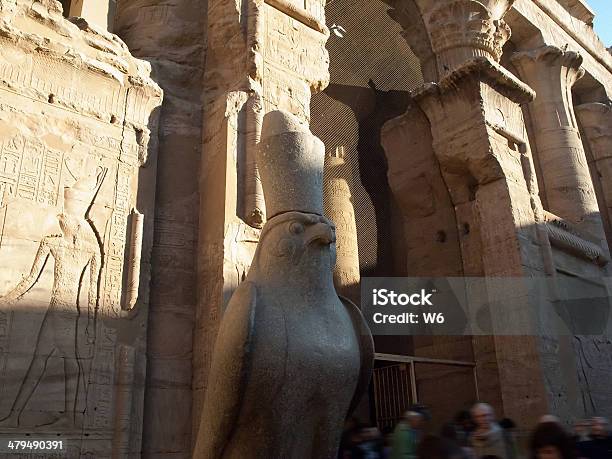 Edfu Temple Of Horus Stock Photo - Download Image Now - Adult, Africa, Ancient