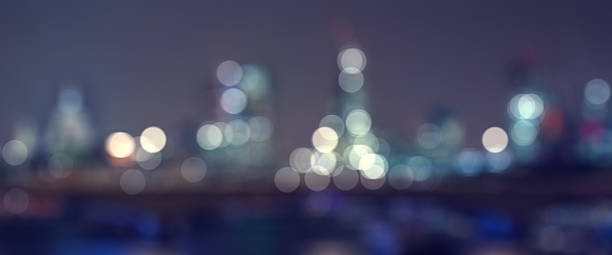 istock Blured City Lights In London 479492368