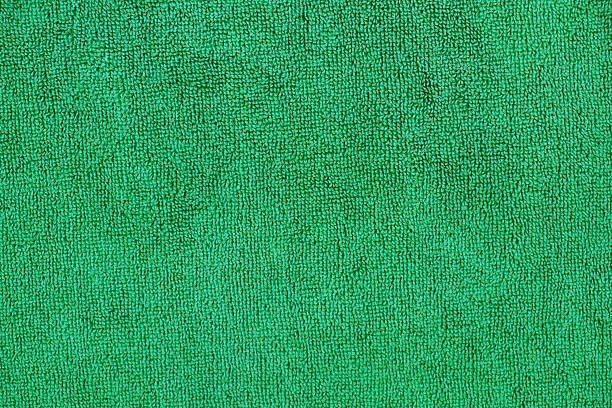 istock Green cotton towel close up background photo texture 479493210