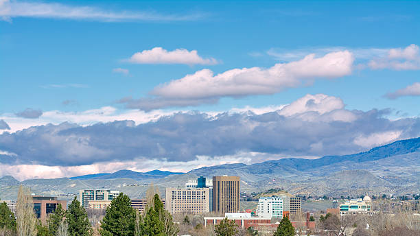 istock Unique view of Boise Idaho 479495353
