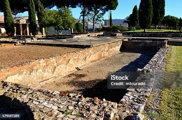 Pool In A Roman Vila Stock Photo - Download Image Now - Algarve, Ancient Rome, Architecture