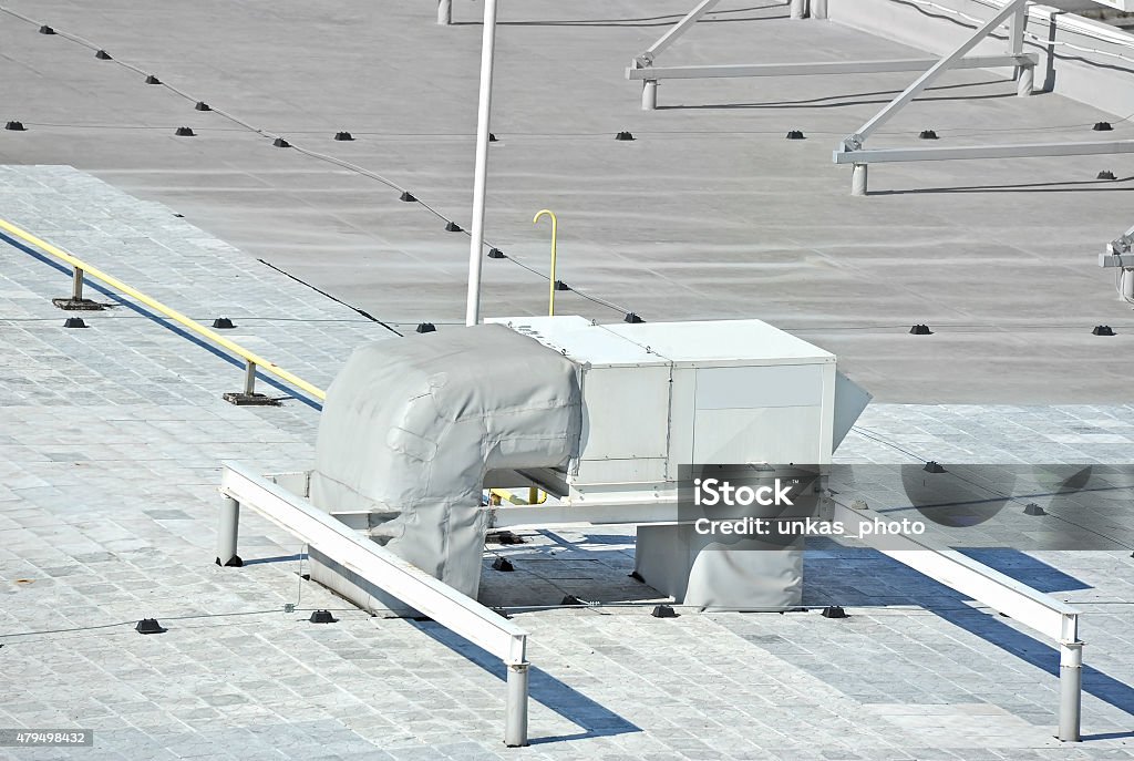 Industrial sistema de ventilación - Foto de stock de 2015 libre de derechos