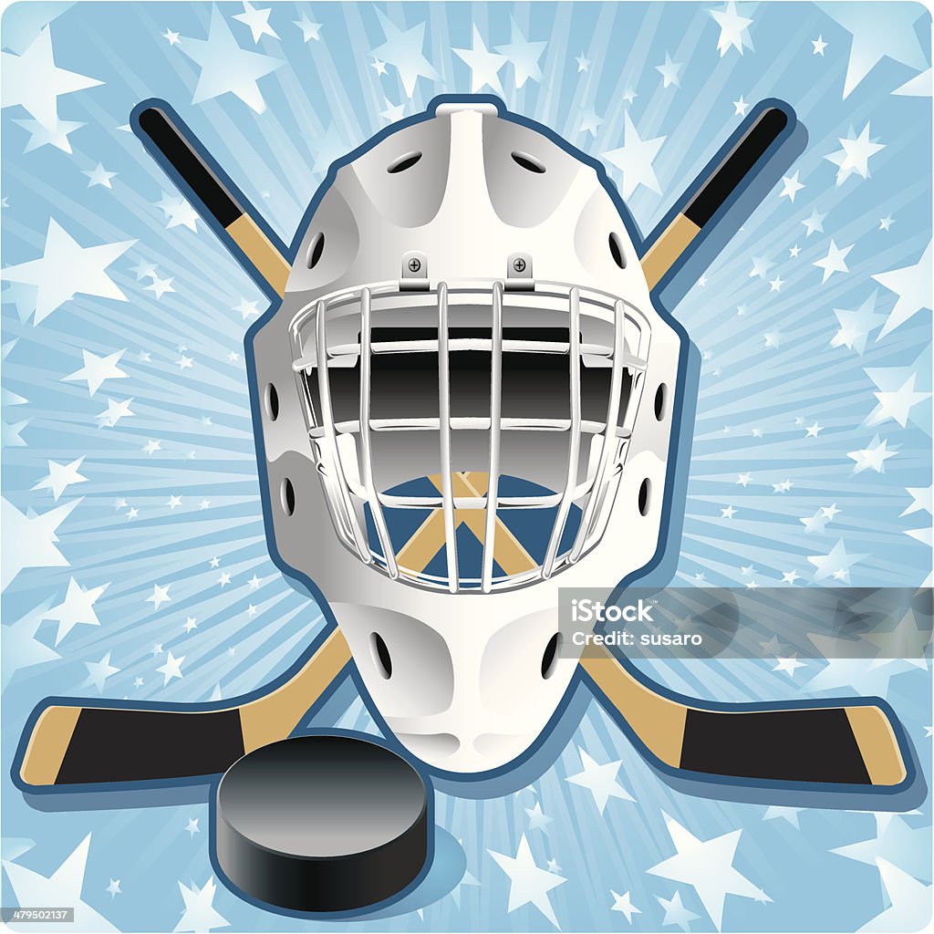 De Hockey estrellas - arte vectorial de Hockey libre de derechos