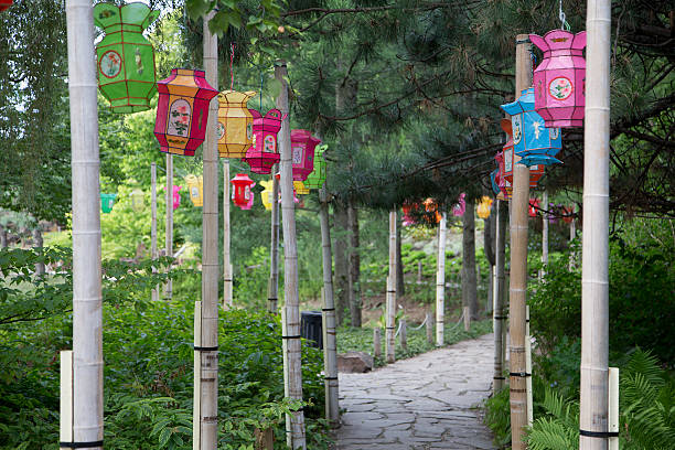 istock Montreal Botanical Garden - Chinese Garden Lanterns 479502788
